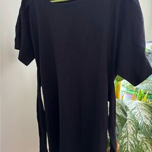 Express Black T-Shirt dress